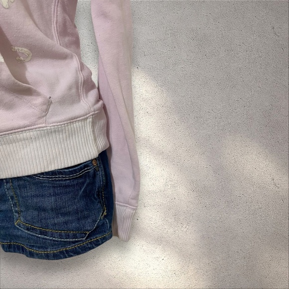 Early 2000s Aeropostale Soft Pink Hoodie - Picture 10 of 11